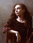 Maureen Hyde Portrait of Marla painting
